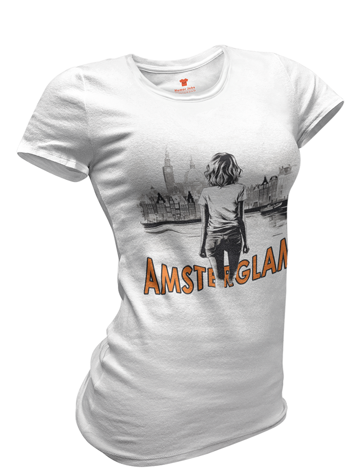 AmsterGlam 2 Premium Fitted T-shirt