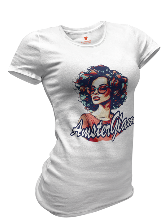 AmsterGlam 1 Premium Fitted T-shirt