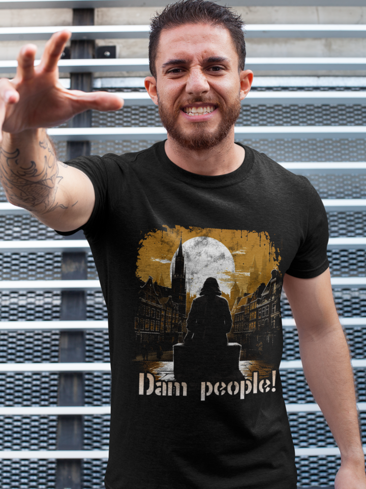 Dam People Premium Fitted T-shirt