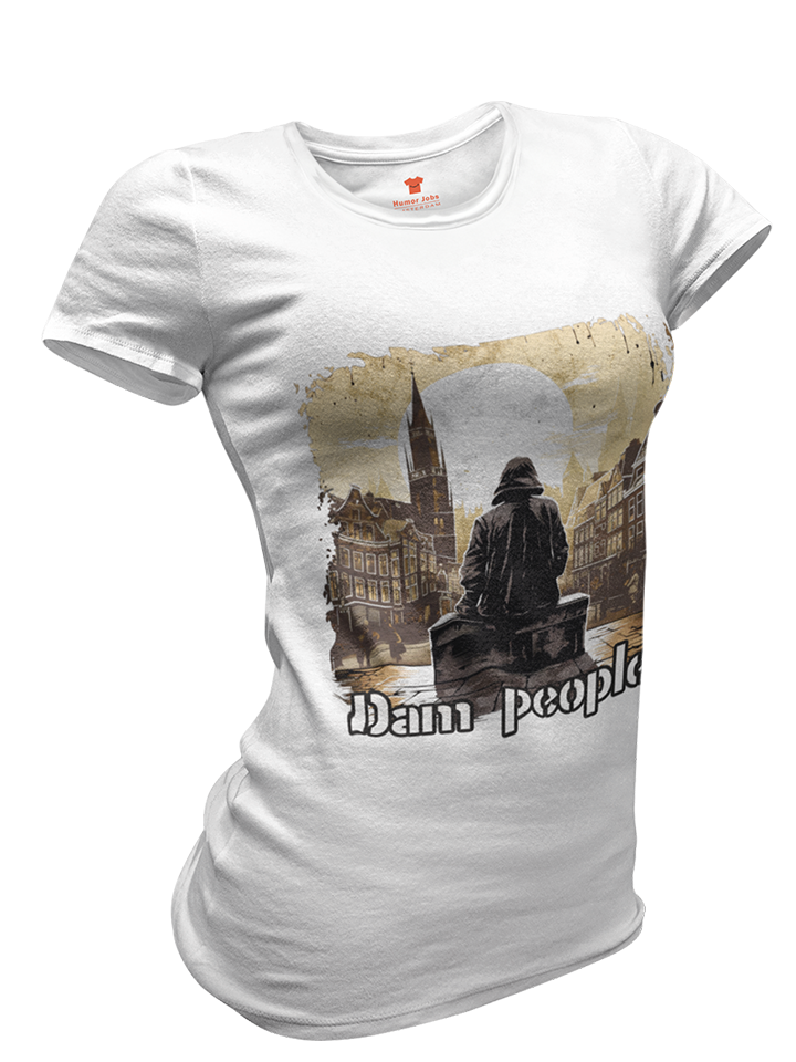 Dam People Premium Fitted T-shirt