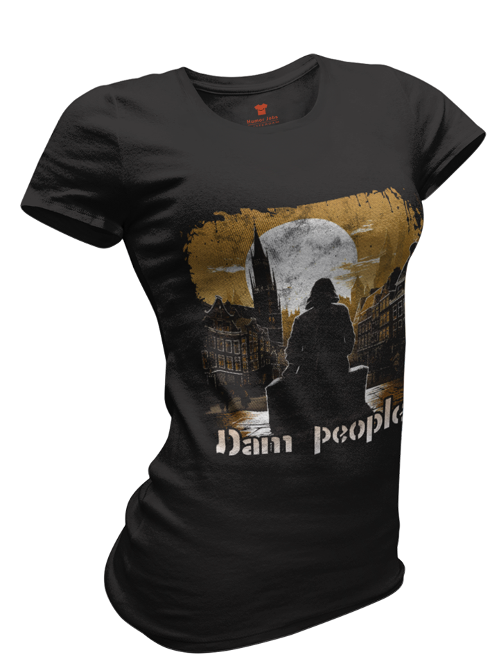 Dam People Premium Fitted T-shirt