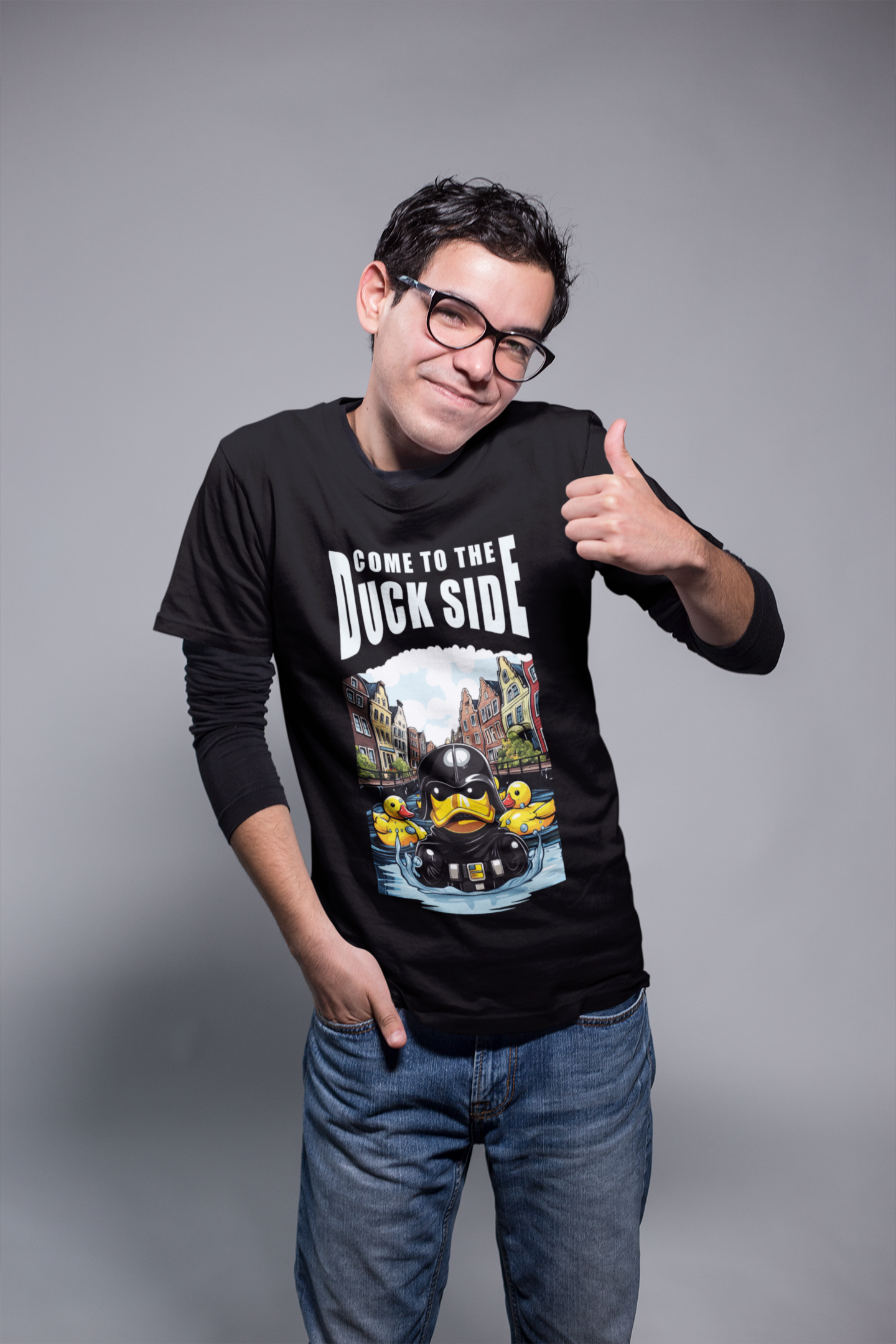 The Duck Side Premium Fitted T-shirt