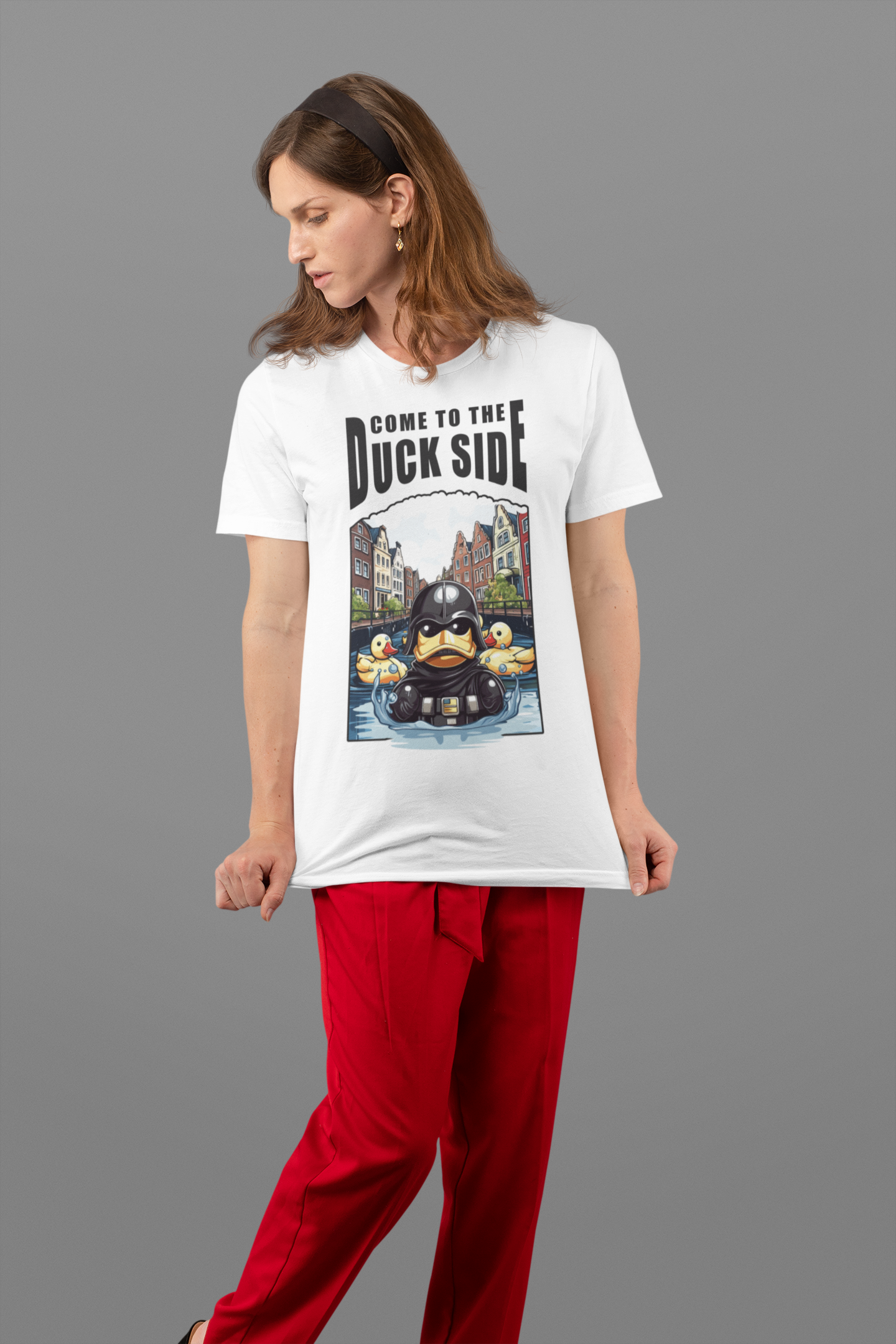 The Duck Side Premium Fitted T-shirt