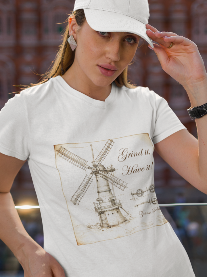 Grind it, Have it! Premium Fitted T-shirt