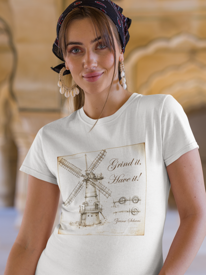 Grind it, Have it! Premium Fitted T-shirt
