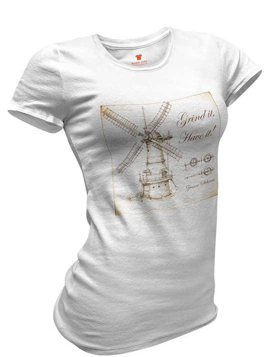 Grind it, Have it! Premium Fitted T-shirt