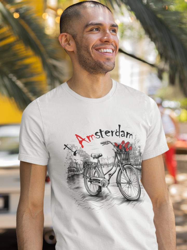 I Amsterdam Premium Fitted T-shirt
