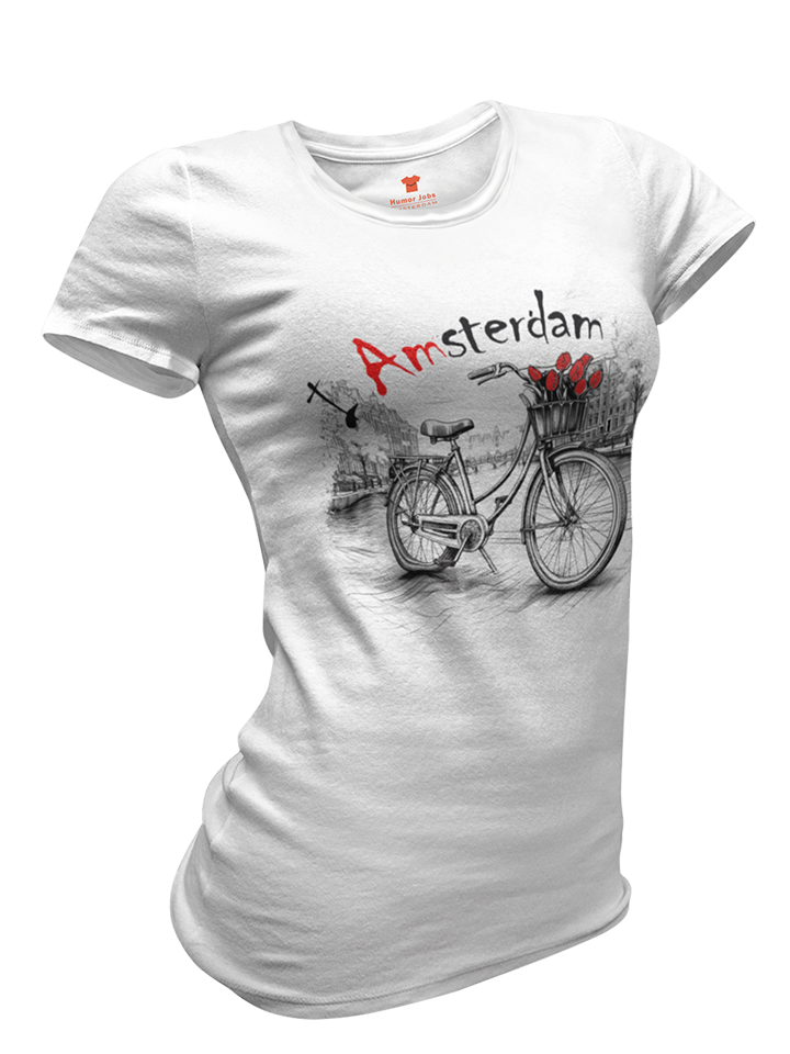 I Amsterdam Premium Fitted T-shirt