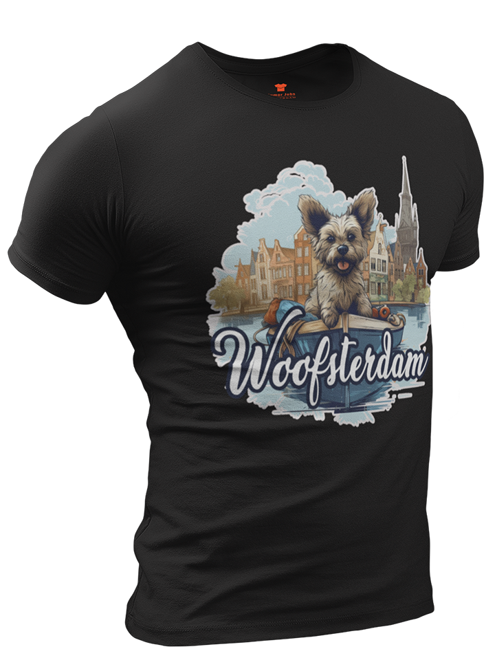 Woofsterdam Premium Fitted T-shirt