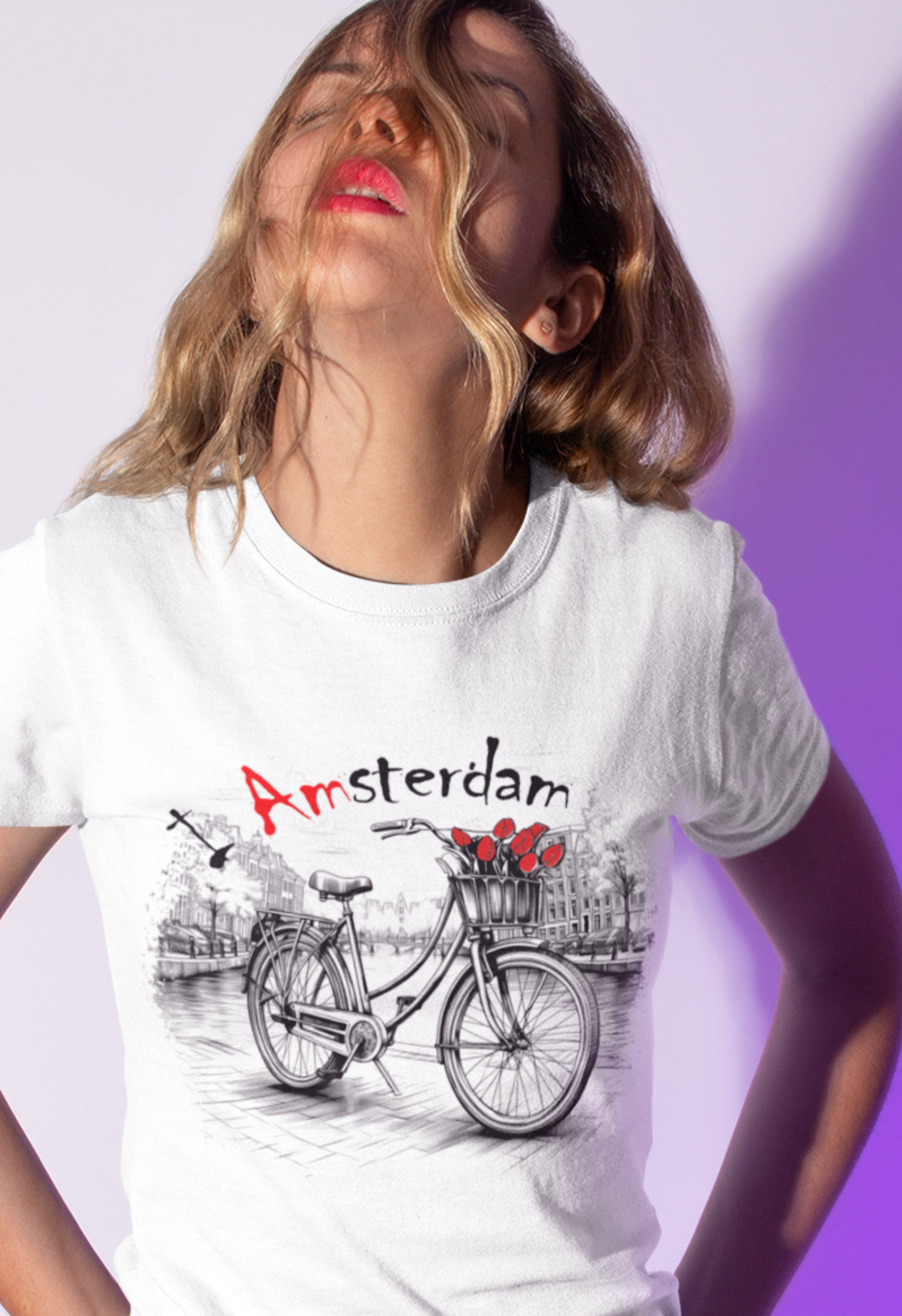 I Amsterdam Premium Fitted T-shirt