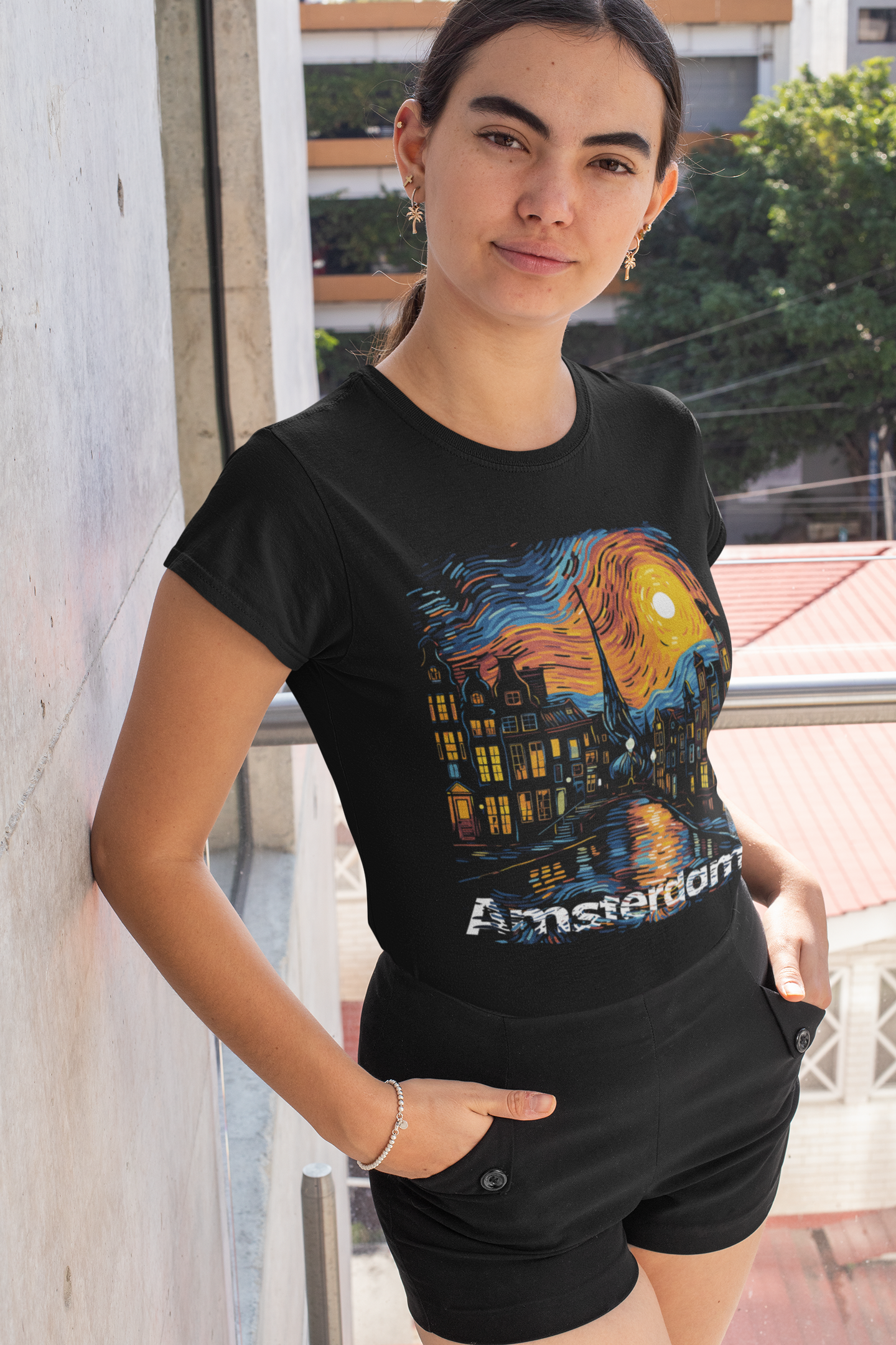 Vincent's Amsterdam Premium Fitted T-shirt