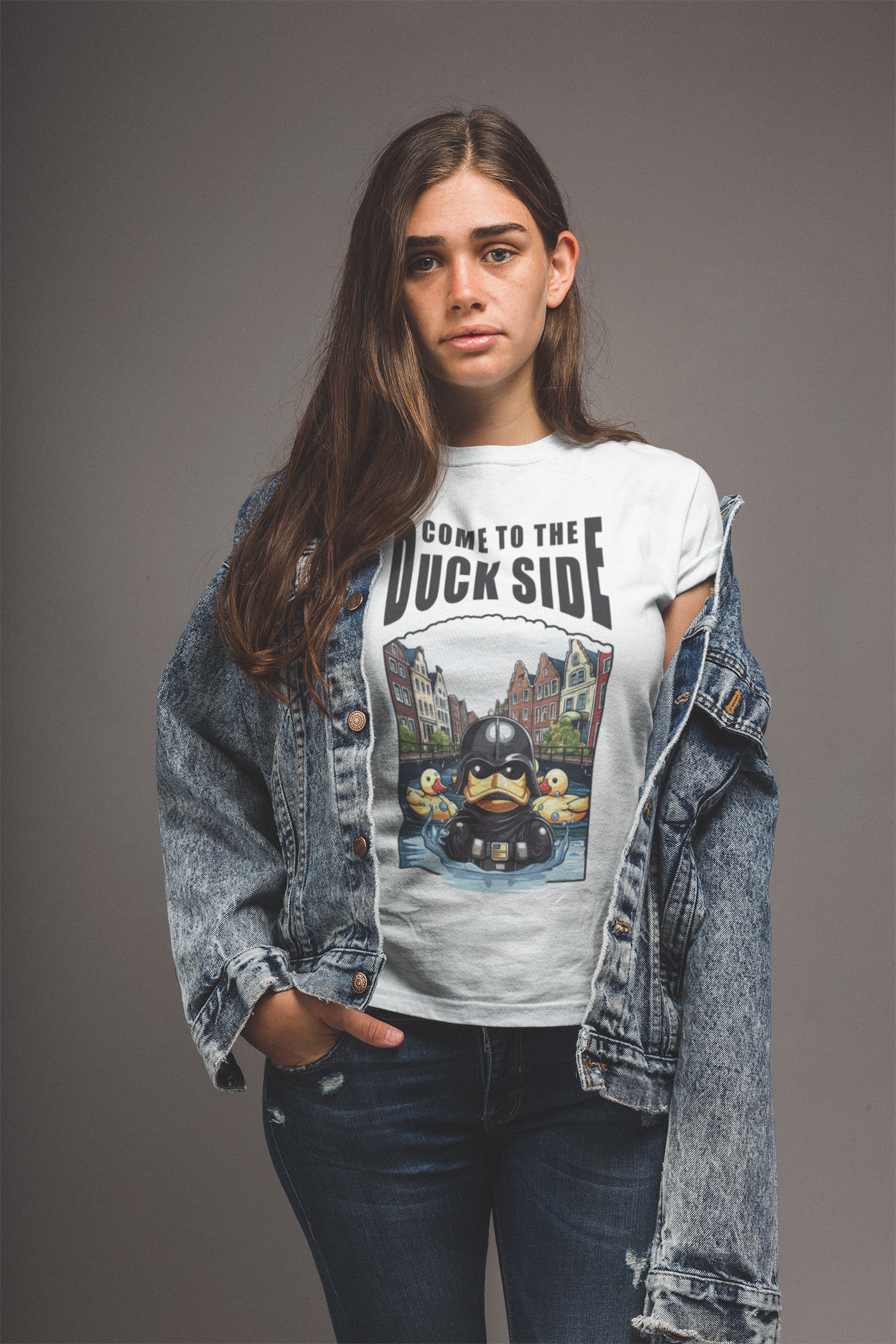 The Duck Side Premium Fitted T-shirt