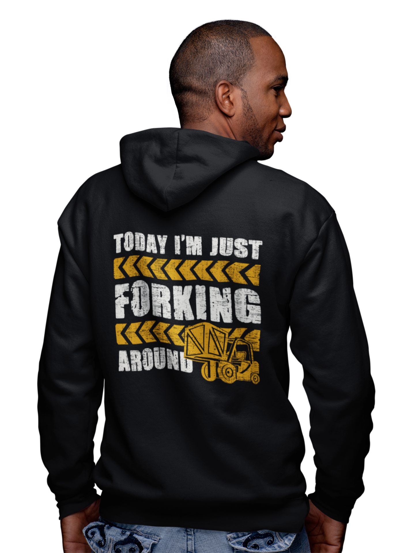 Forking aroud Zip Hoodie