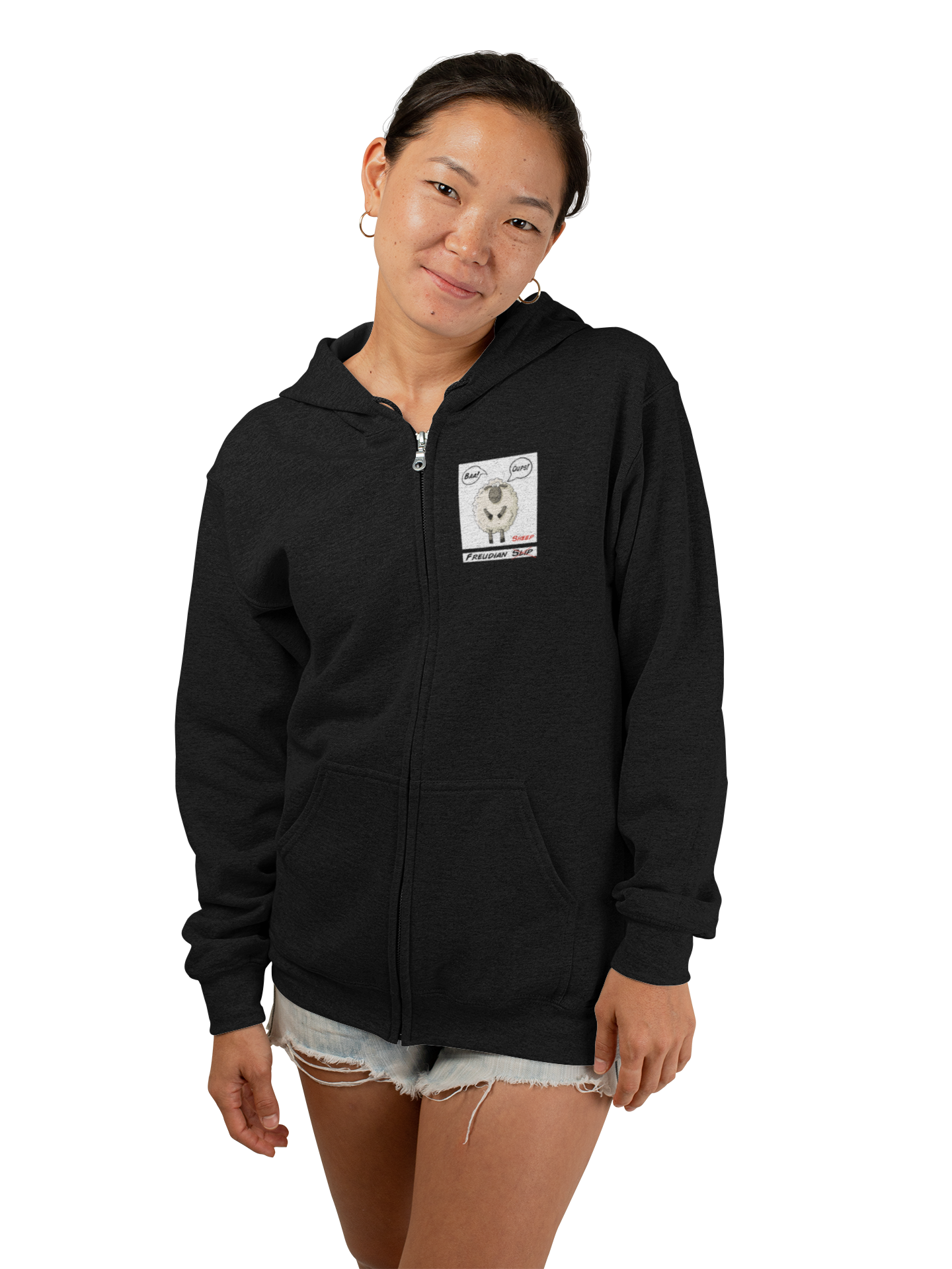 Freudian Slip Zip Hoodie