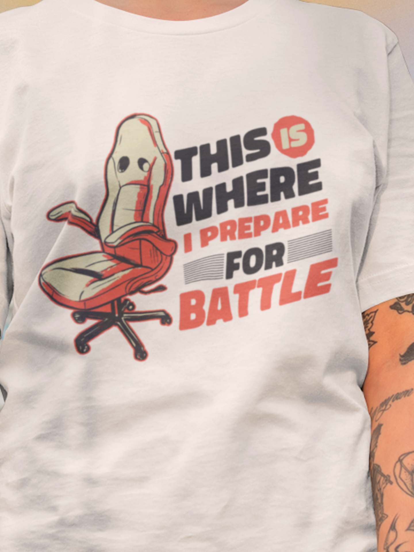 Gamer Chair T shirt