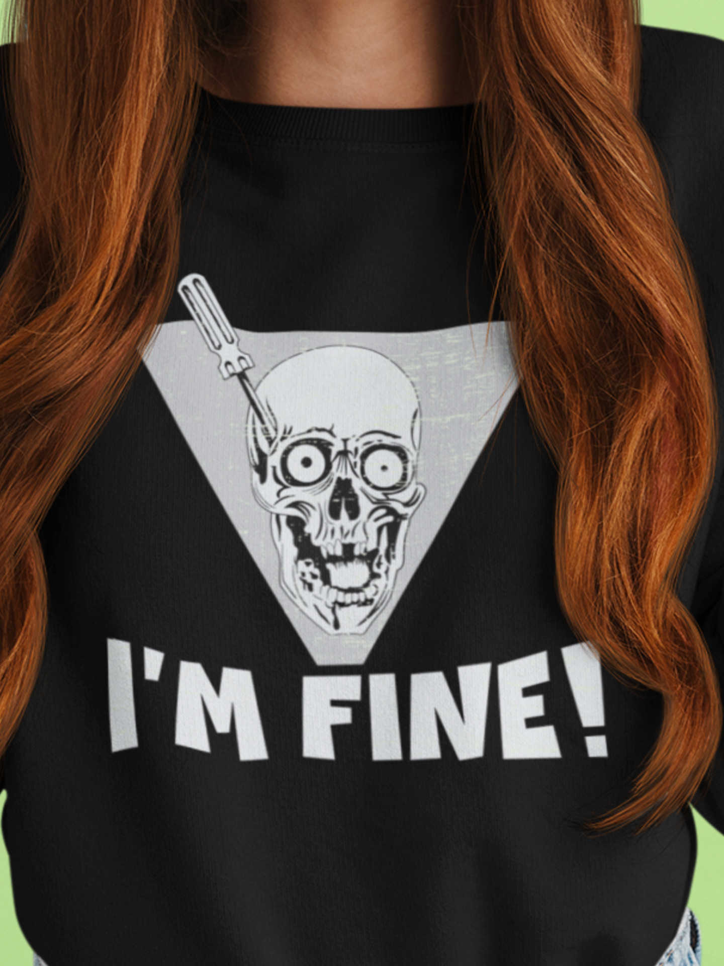 I'm fine Sweater