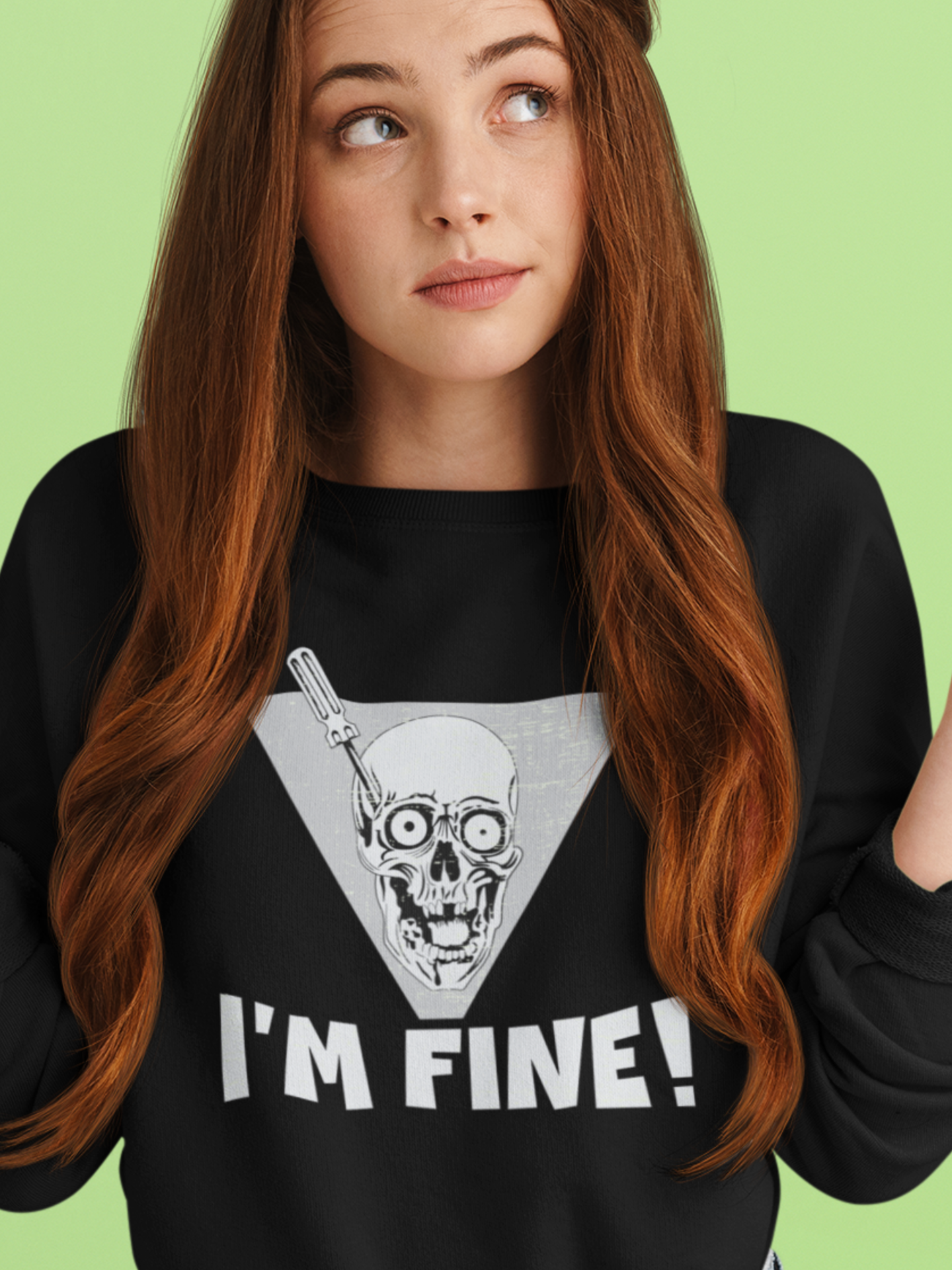 I'm fine Sweater