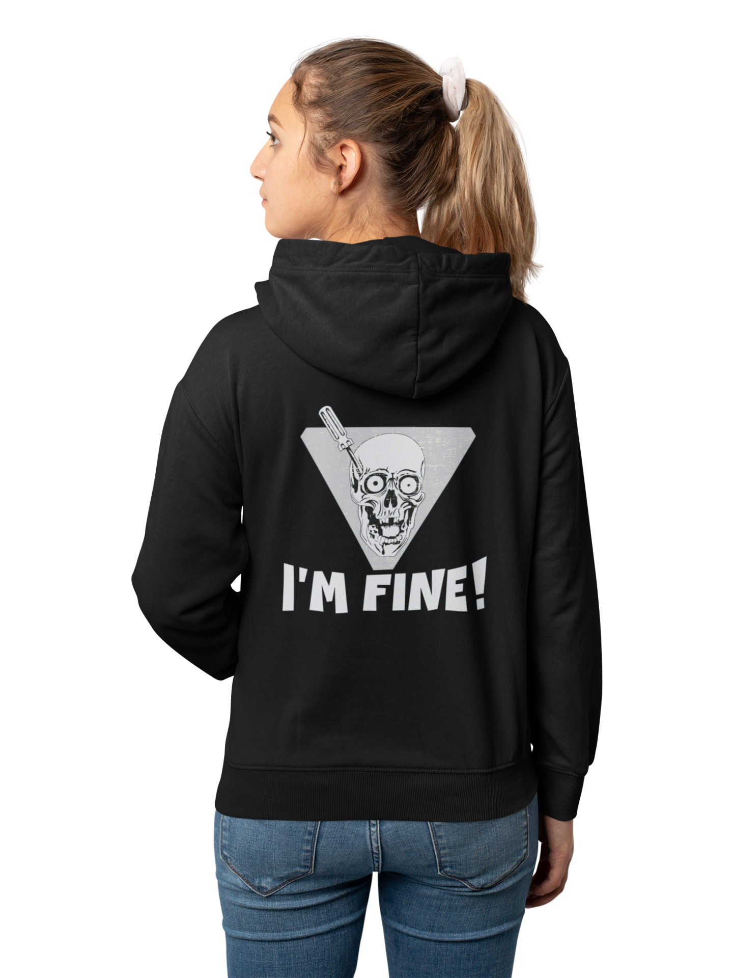 I'm Fine! Zip Hoodie