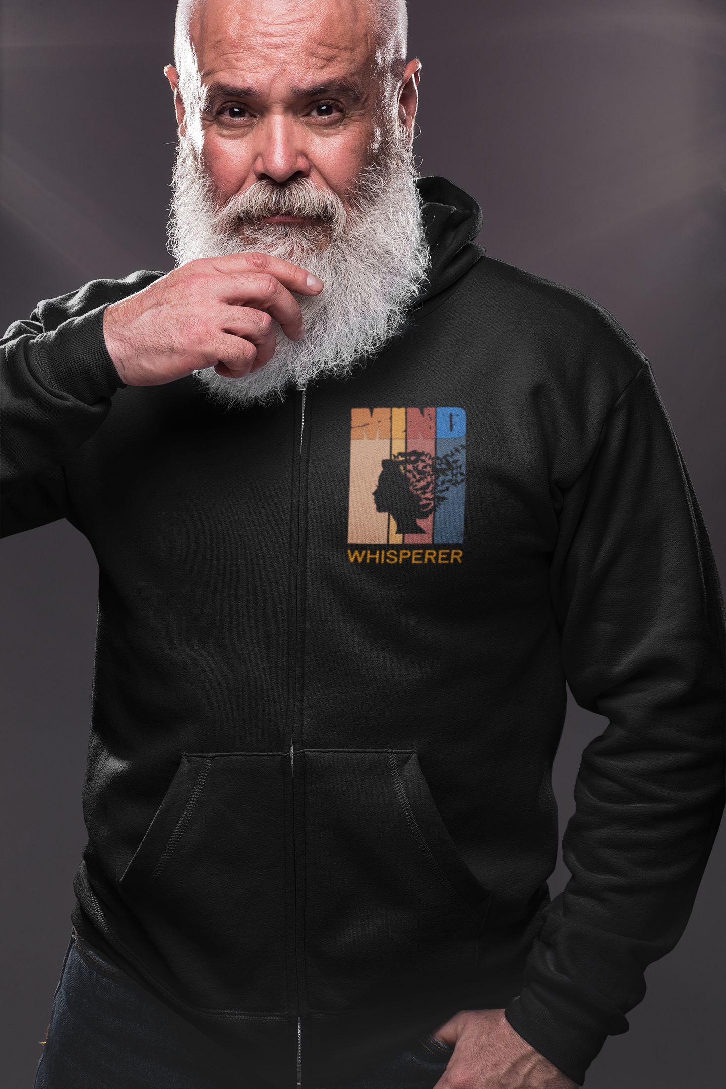 Mind Whisperer Zip Hoodie
