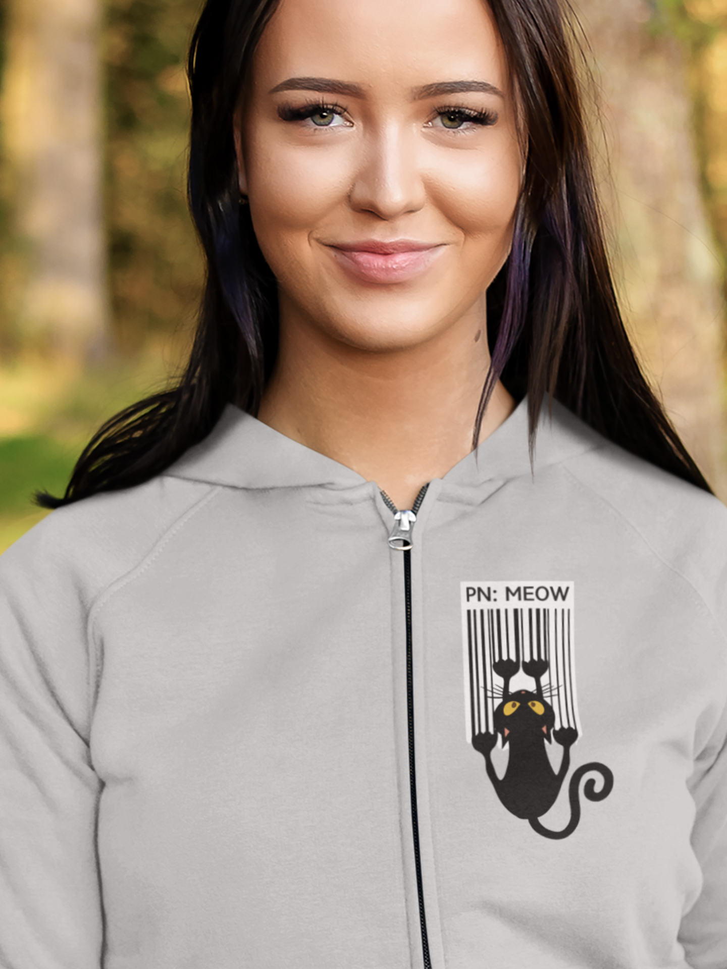 PN Meow Zip Hoodie