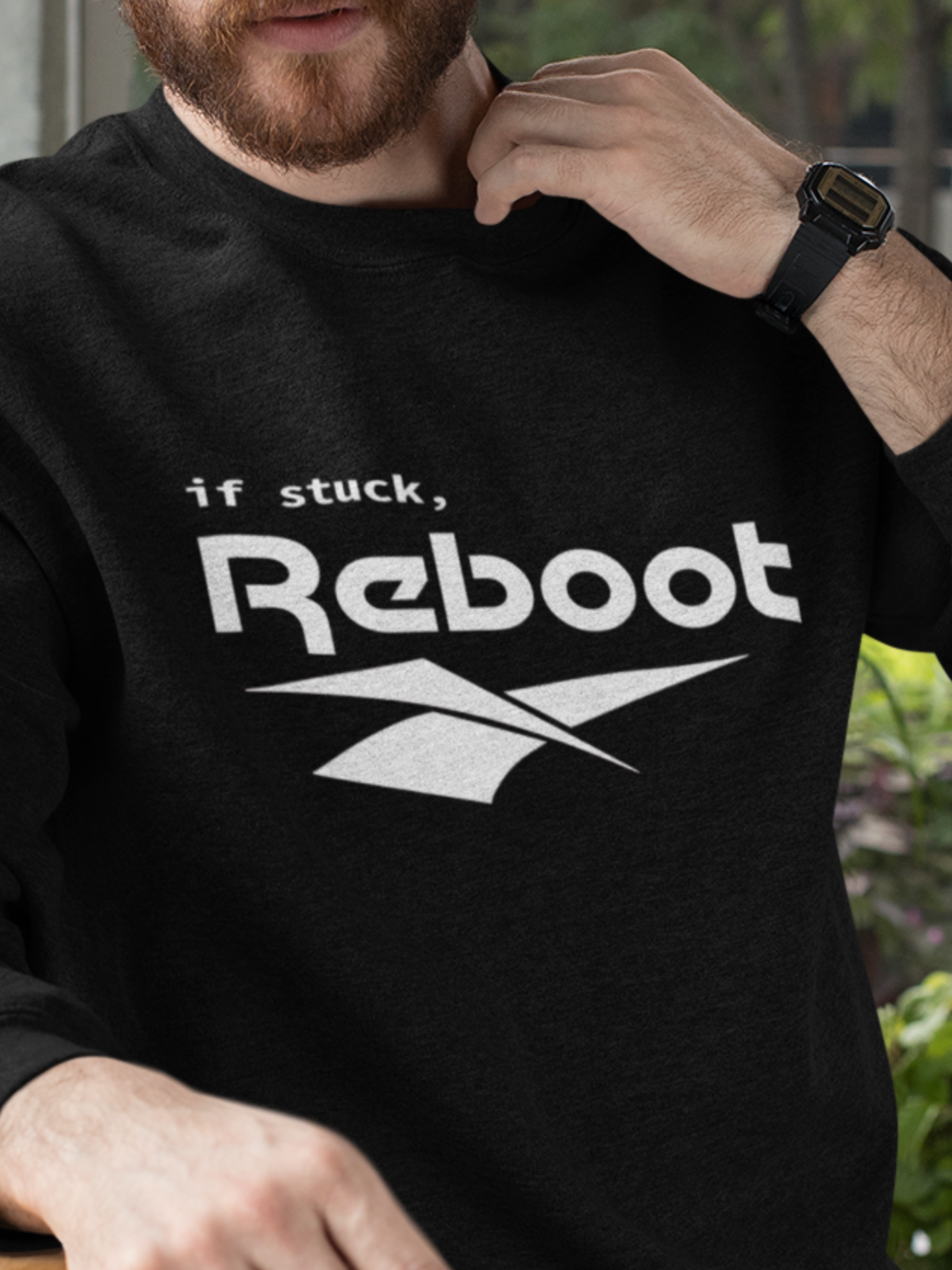 Reboot Sweater
