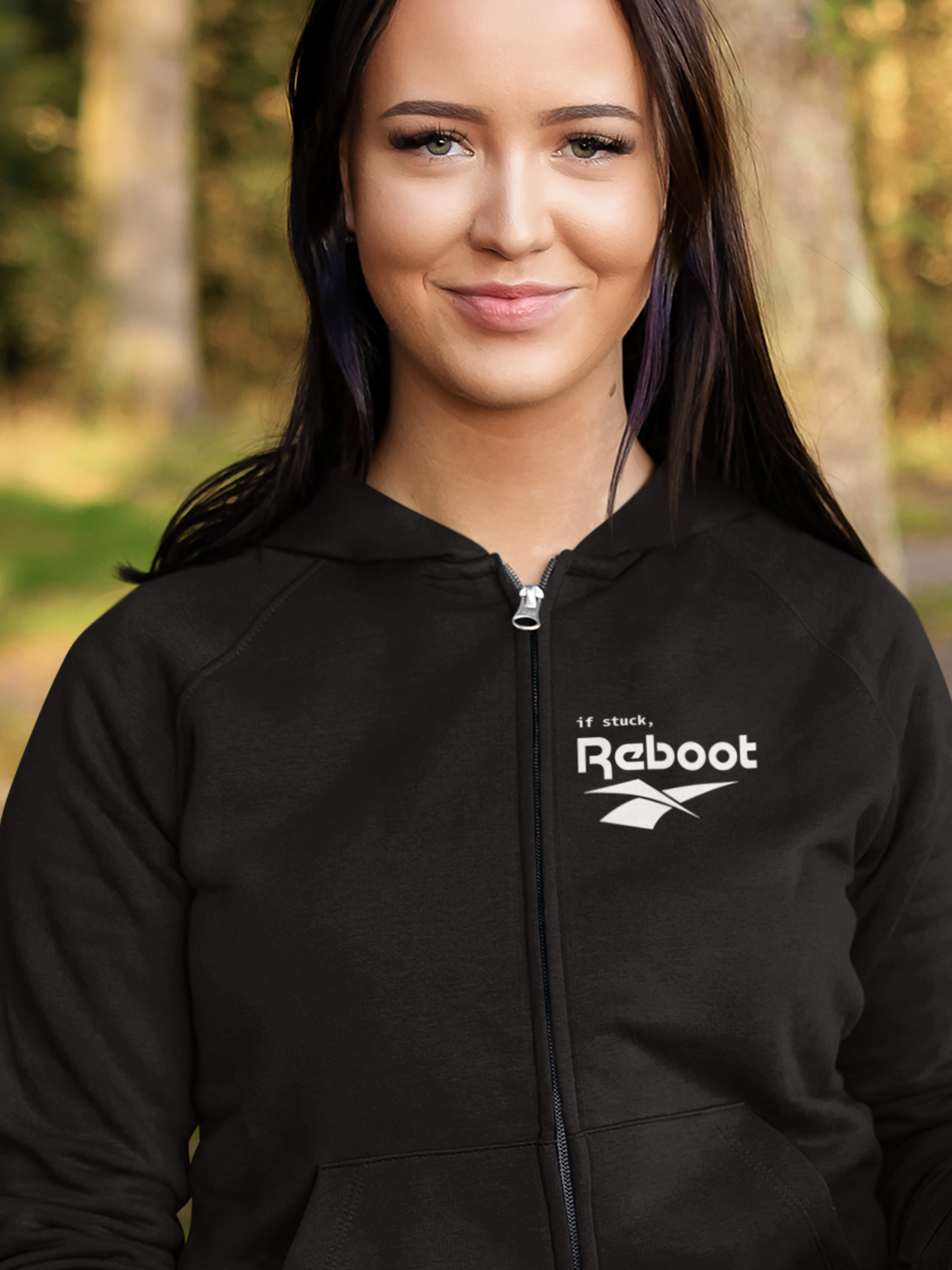 Reboot Zip Hoodie