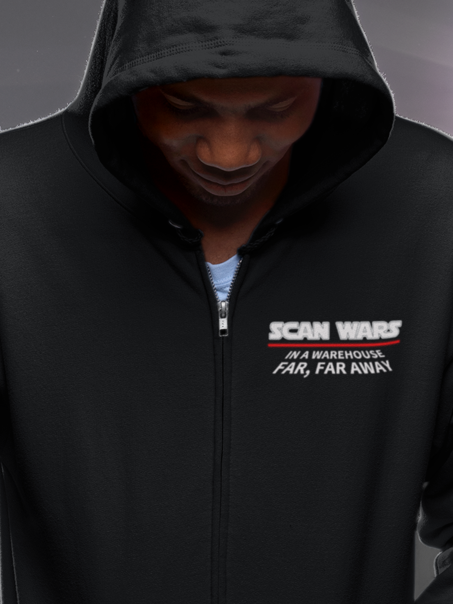 Scan Wars Zip Hoodie