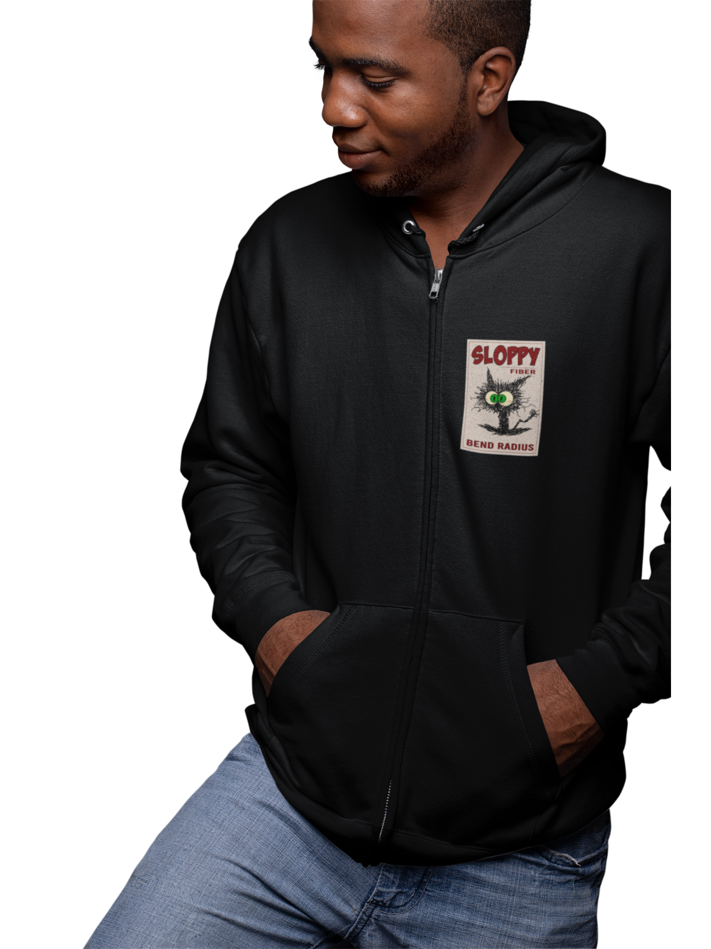 Sloppy Fiber Zip Hoodie