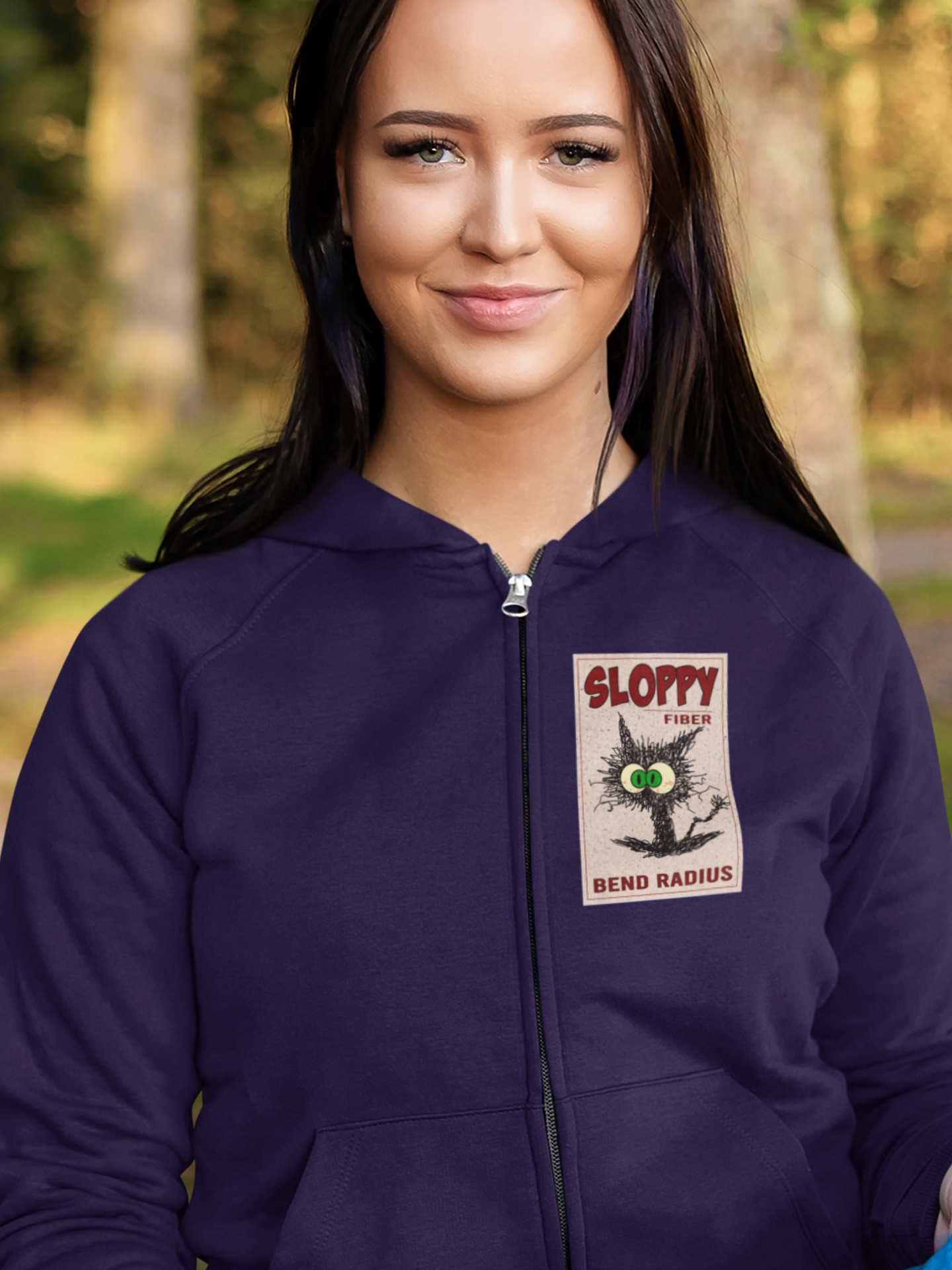 Sloppy Fiber Zip Hoodie