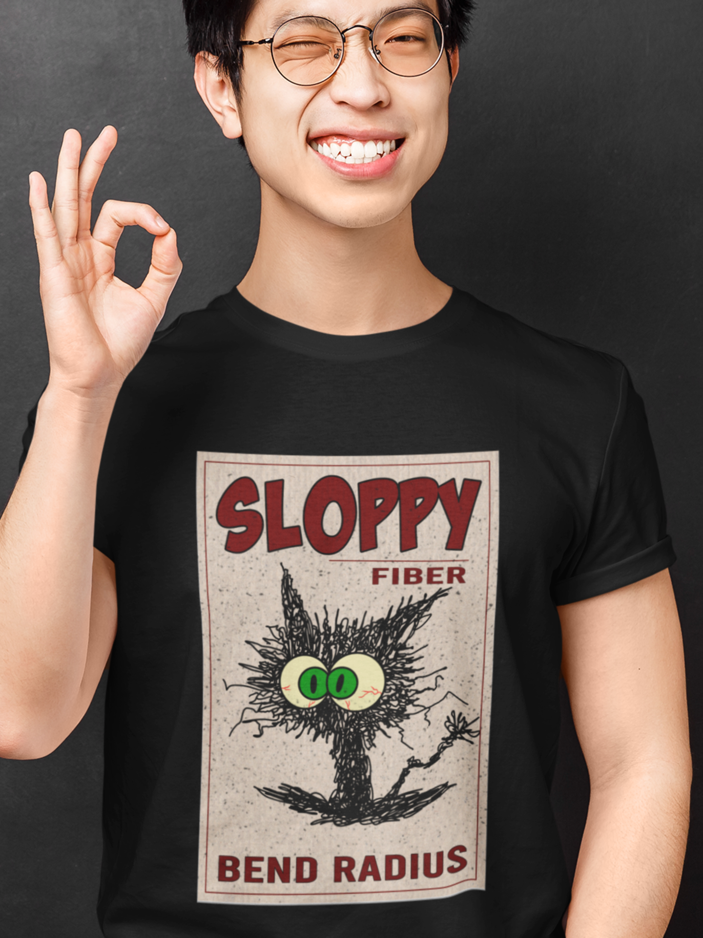 Sloppy fiber T shirt