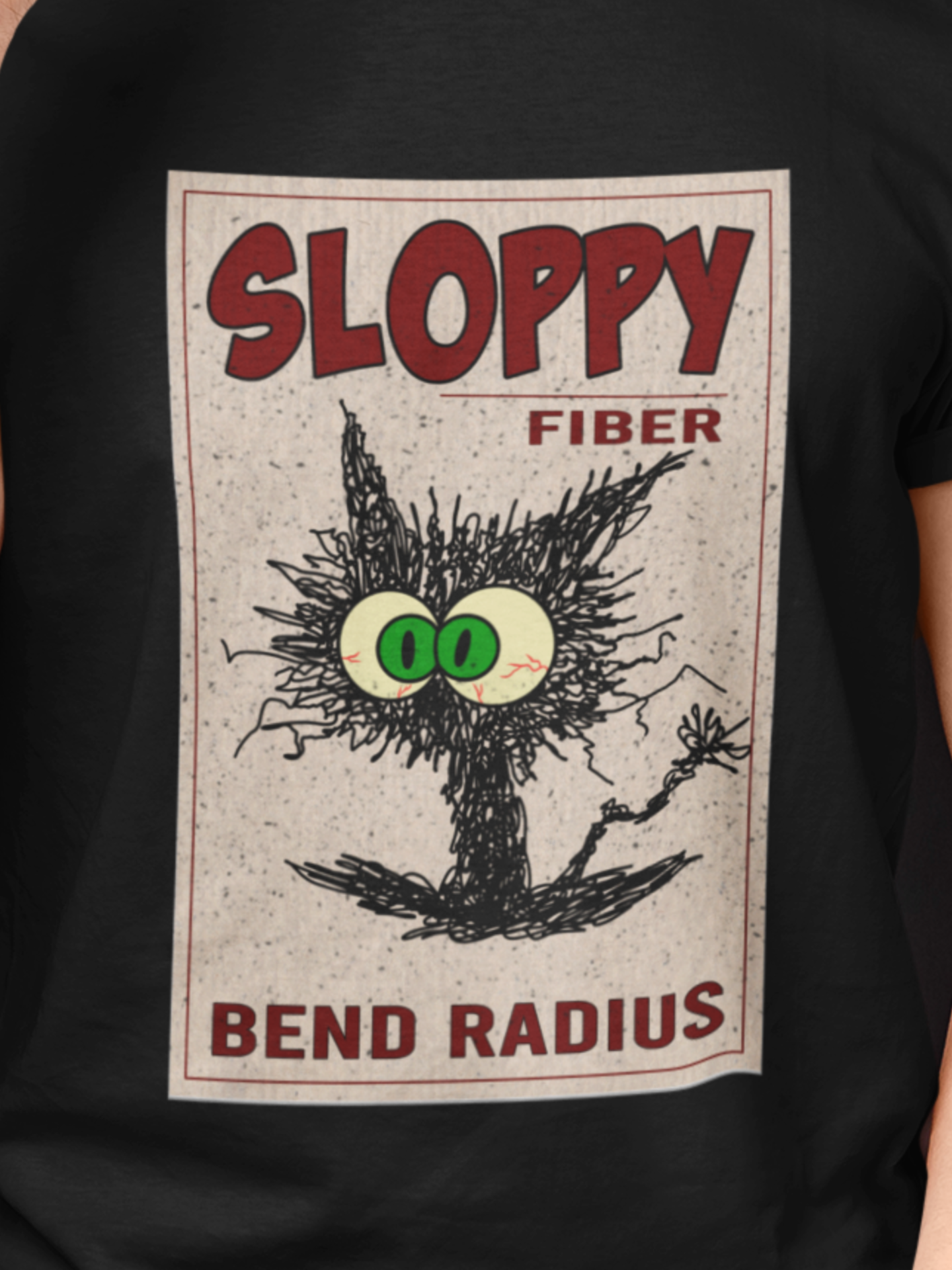 Sloppy fiber T shirt