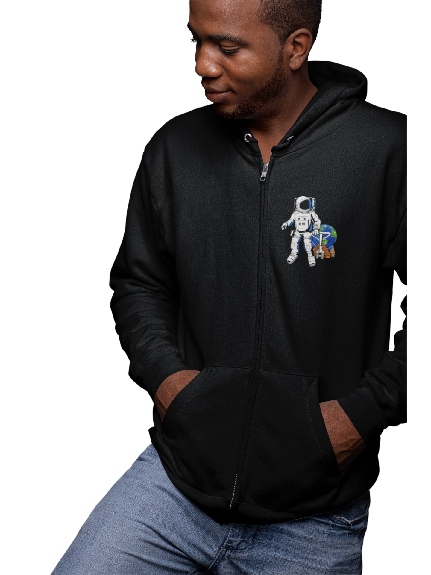 Space Jack Zip Hoodie
