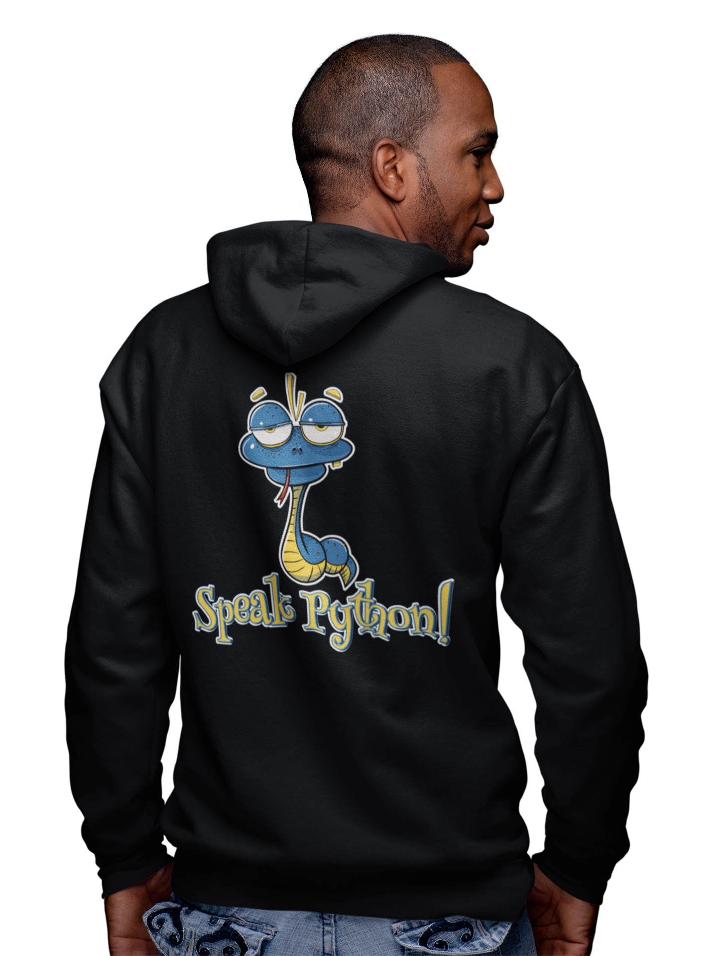 Speak Python! Zip Hoodie