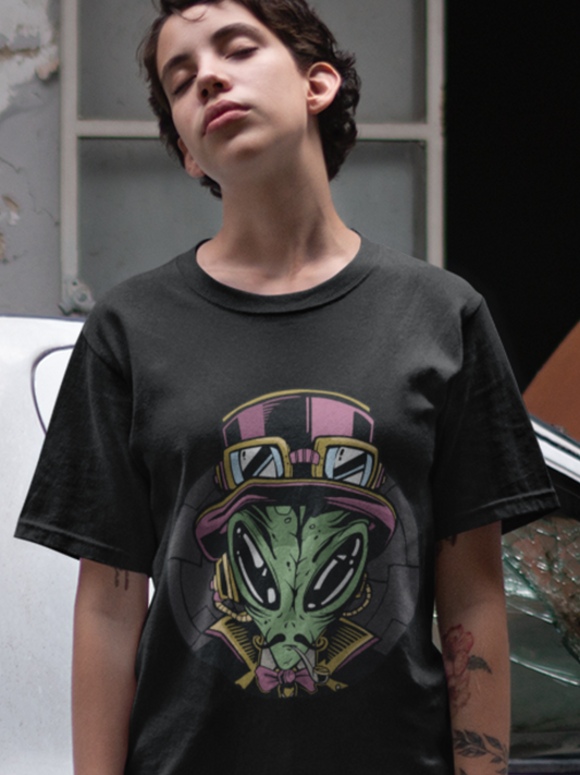 Steampunk Alien T shirt