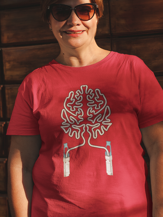 Transceiver Brain T shirt