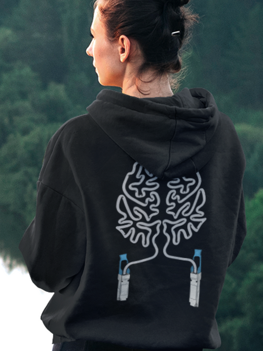 Transceiver Brain Zip Hoodie
