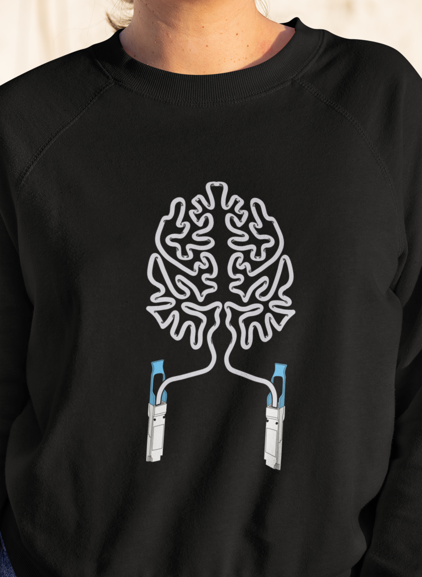 Transceiver Brain Sweatshirt
