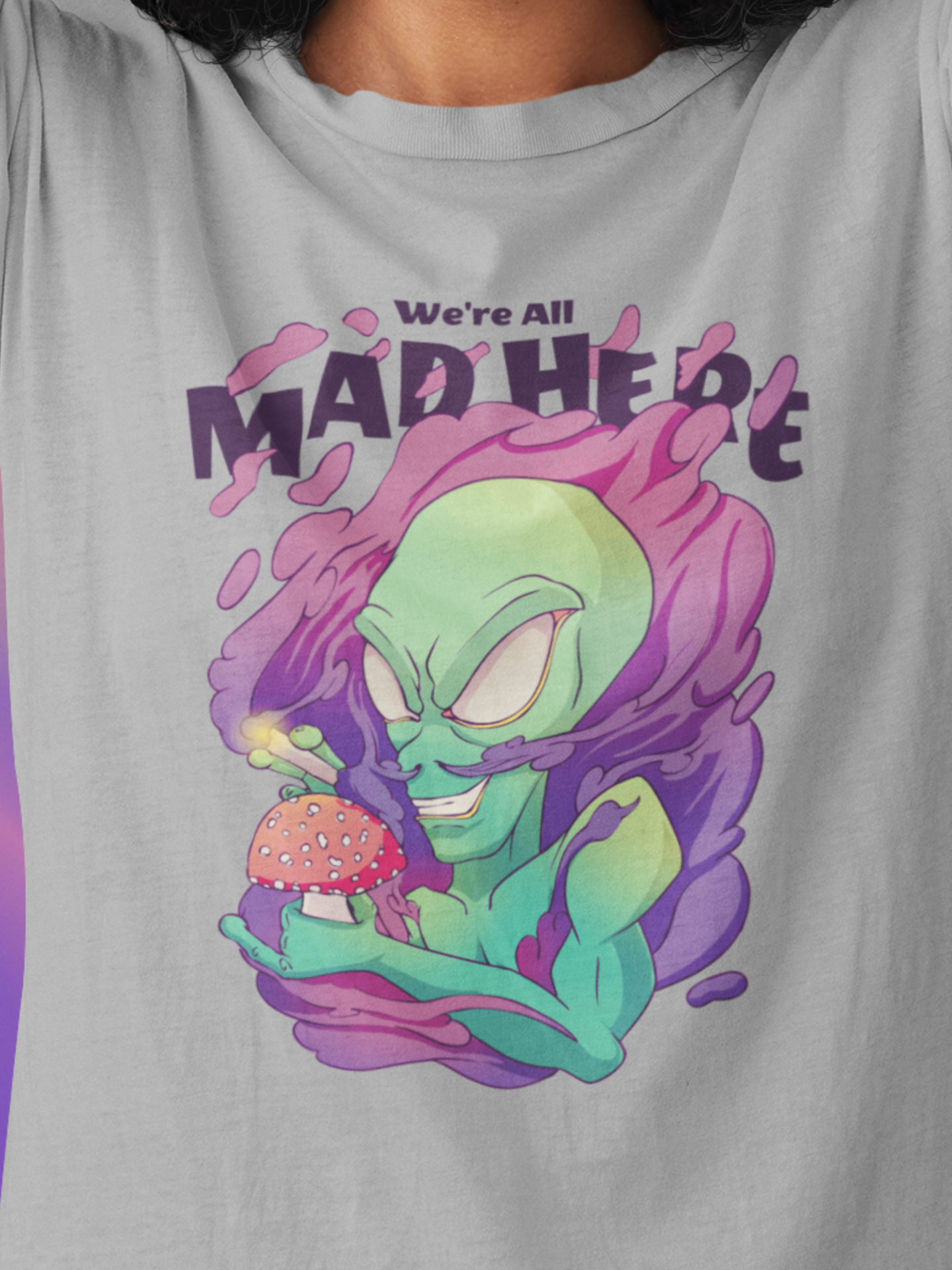 Trippy Alien T shirt