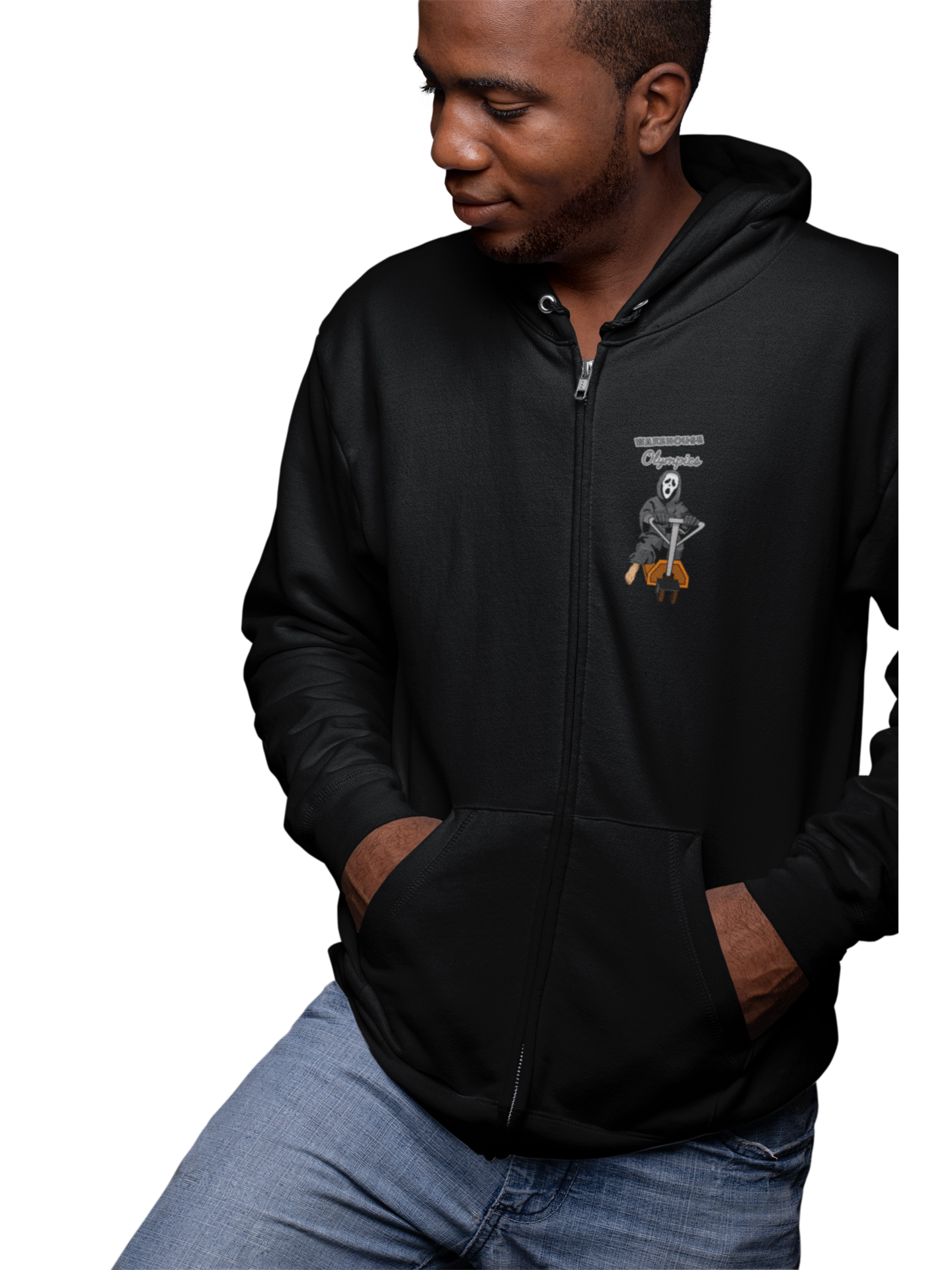Warehouse Olympics Zip Hoodie