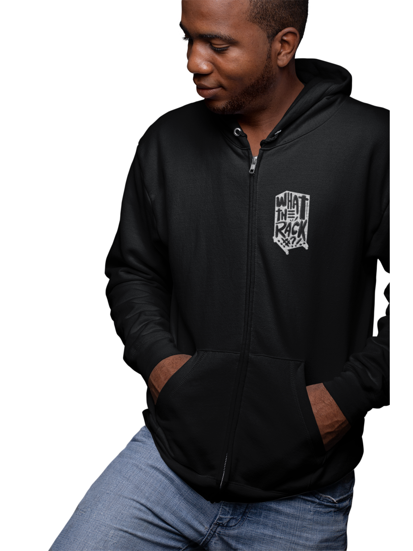What the Rack?! Zip Hoodie