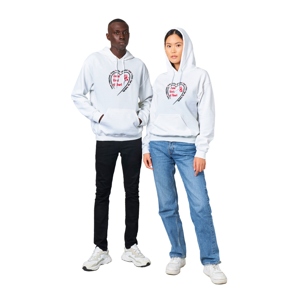 Social Work of Heart Pullover Hoodie