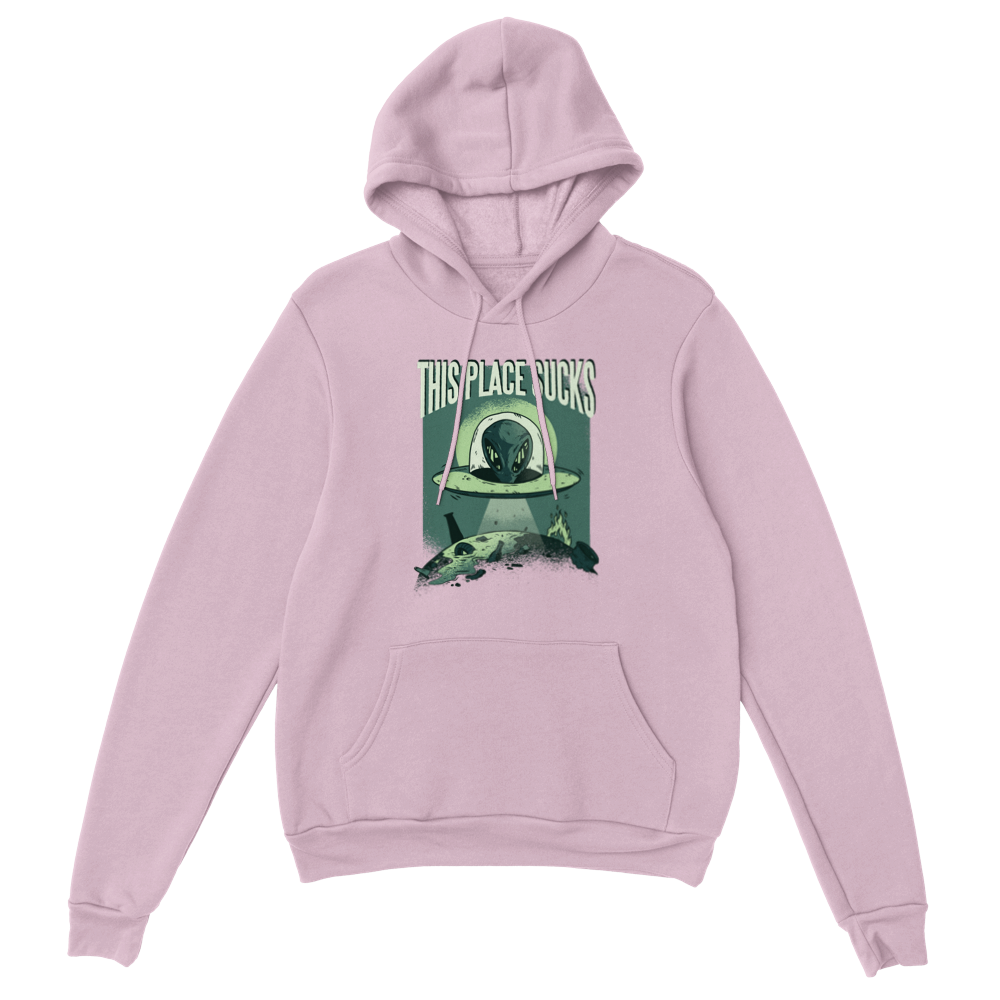 This place Sucks Unisex Pullover Hoodie