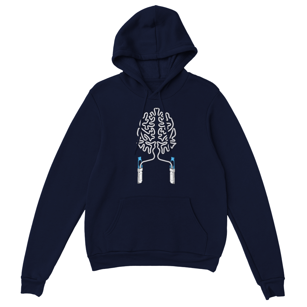 Transceiver brain Hoodie