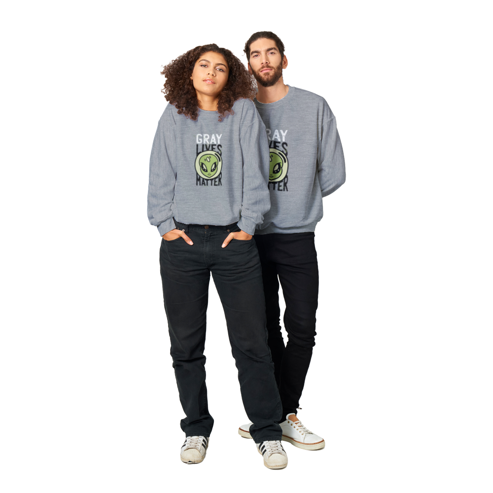 Grey Lives Matter Unisex Sweatshirt