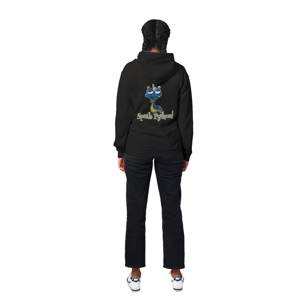 Speak Python! Zip Hoodie