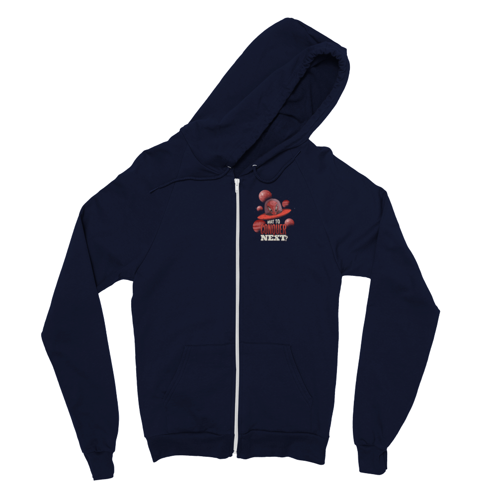 What to conquer Unisex Zip Hoodie