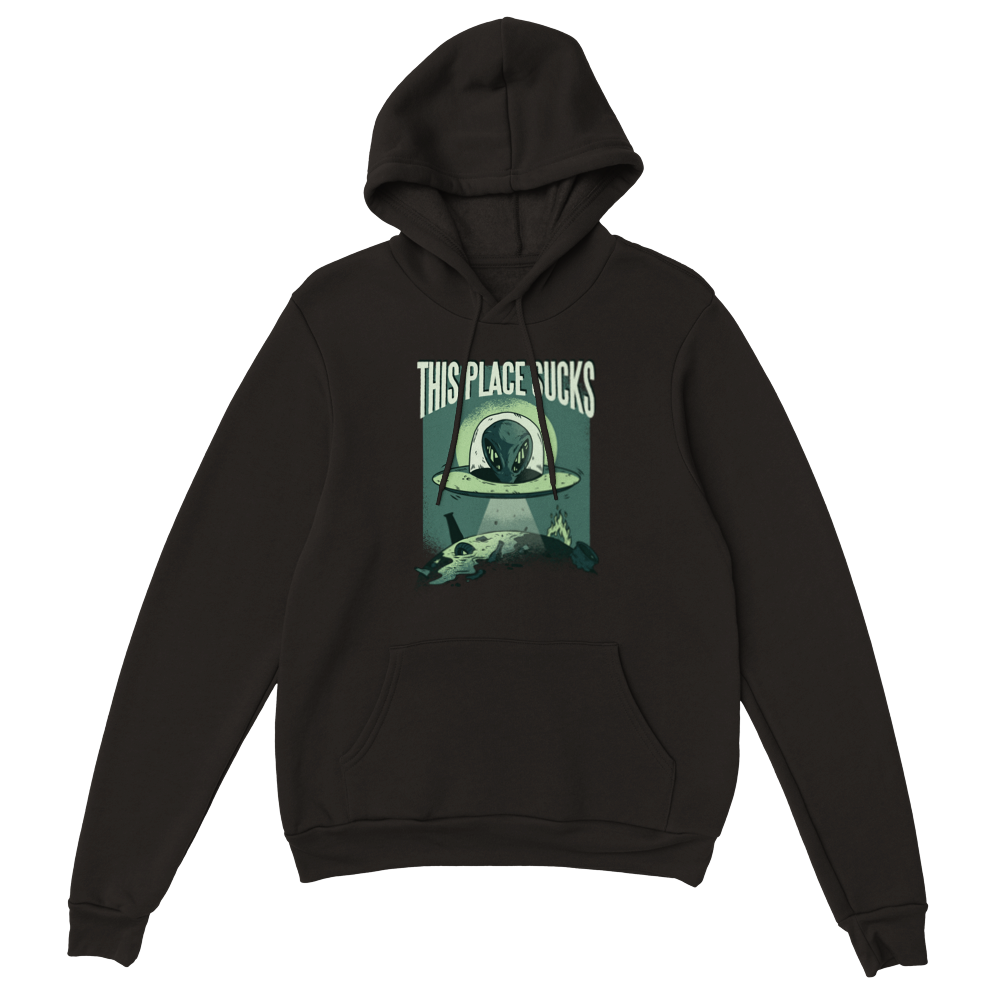 This place Sucks Unisex Pullover Hoodie