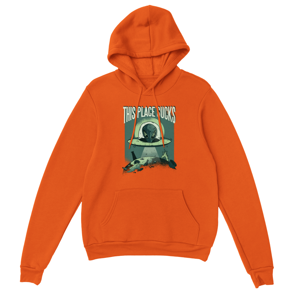 This place Sucks Unisex Pullover Hoodie