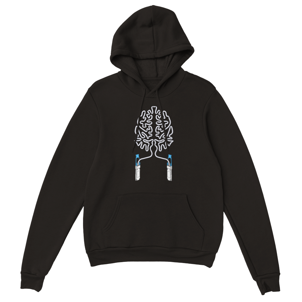 Transceiver brain Hoodie