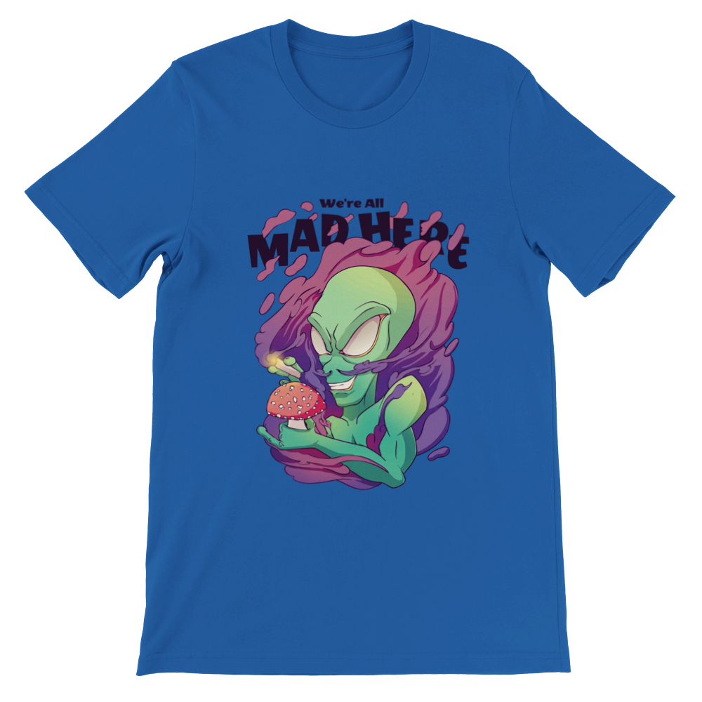Trippy Alien Premium Unisex T-shirt